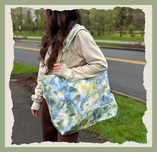 Heritage Tote – Golden Grove | Handcrafted in Bali