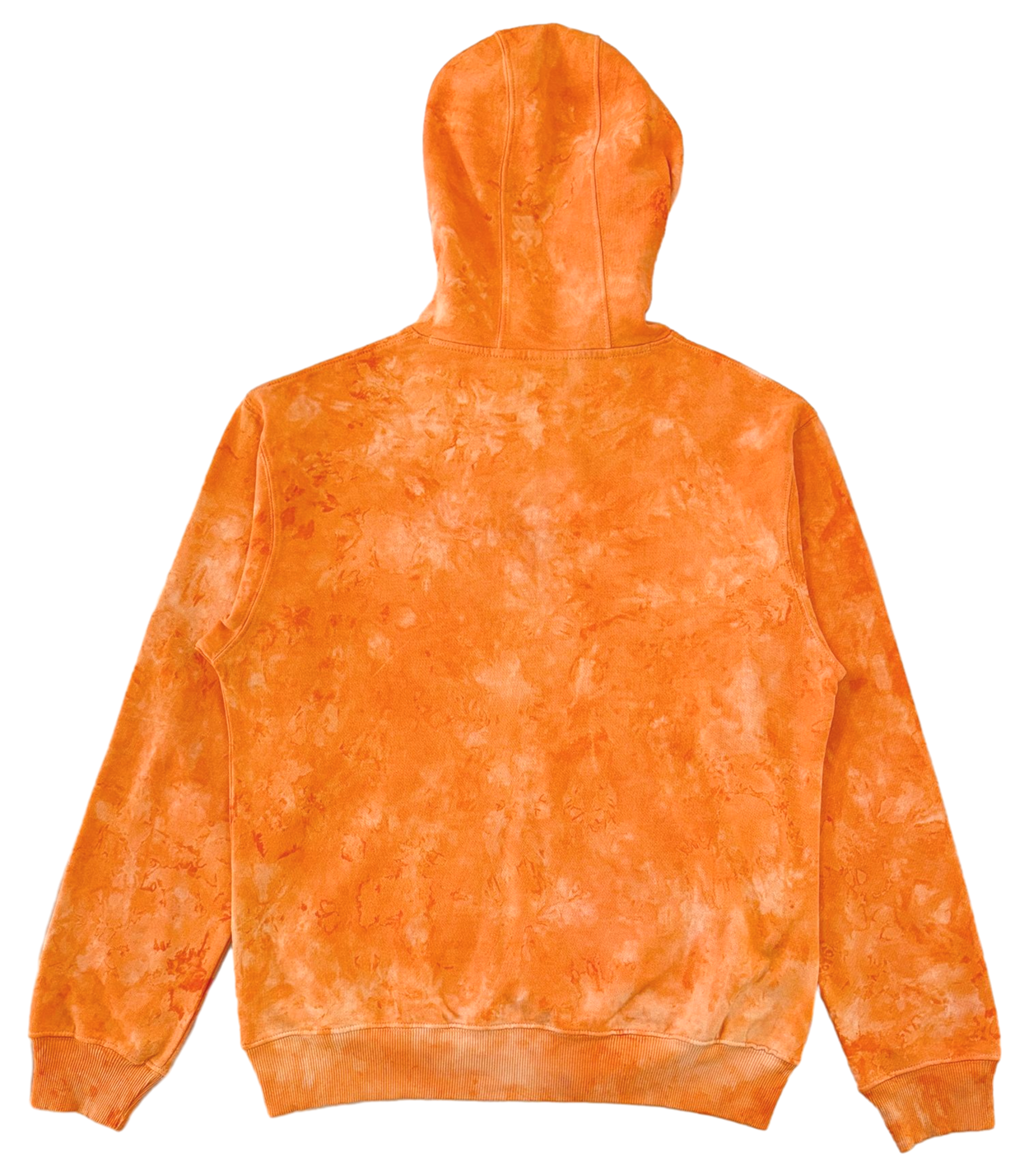 Marble Dyed Unisex fit Hoodie exclusively designed and made for Tees INSYINC in 100% premium combed cotton - Orange