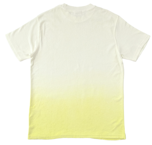 Ombre Dyed Terry Tee – Sunshine Yellow