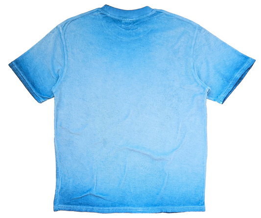 Vintage Overdyed Terry Tee – Galactic Blue
