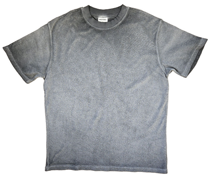 Vintage Overdyed Terry Tee – Graphite Grey